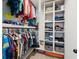 Walk-in closet with clothing racks, shelves, and plenty of room for storage and organization at 247 Godwit Dr, Summerville, SC 29486