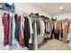 Walk-in closet with wire shelving and plenty of space for storage and organization at 247 Godwit Dr, Summerville, SC 29486