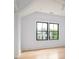 Bright bedroom featuring hardwood floors, a modern ceiling fan, and a window with a view at 2870 Ion Ave, Sullivans Island, SC 29482