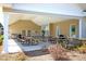 Covered picnic area with multiple picnic tables perfect for hosting community events and Gathering gatherings at 292 Shadybrook Dr, Summerville, SC 29486