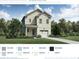 Exterior Selections showcase vinyl siding, foundation, front door, garage door, porch ceiling, roof shingles and windows at 302 Chapman Cir, Goose Creek, SC 29445