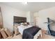 Cozy bedroom featuring a daybed, workout machine, and neutral decor at 317 Whispering Breeze Ln, Summerville, SC 29486