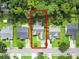 An aerial view showing the home's location within the neighborhood at 5276 Copley Cir, Summerville, SC 29485