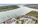 Waterfront condo community with boat docks, parking, and views of the marsh and waterways at 74 Mariners Cay Dr, Folly Beach, SC 29439