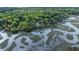 Picturesque waterfront home nestled among lush trees, with a private dock and serene marsh views at 8374 Chisolm Plantation Rd, Edisto Island, SC 29438
