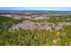 Scenic aerial view of scattered pines and shrubbery with dense green trees at 100 Fish Rd, Ridgeville, SC 29472
