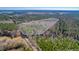 Large land tract featuring mixed hardwood and pine forest with area outlined for development purposes at 100 Fish Rd, Ridgeville, SC 29472