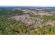 Overhead shot of wooded trees and shrubbery interspersed with pine trees at 100 Fish Rd, Ridgeville, SC 29472