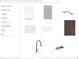 This picture displays kitchen selections, including cabinets, countertops, hardware, backsplash, flooring and sink at 100 Hawthorne Landing Dr, Goose Creek, SC 29445