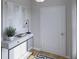 Bright entryway featuring modern decor, a stylish console table, and a white interior door at 105 Moscato Ln, Summerville, SC 29485