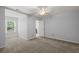 Bedroom featuring carpeting, a window, and a ceiling fan at 114 Shadowmoss Pkwy, Charleston, SC 29414