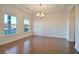 Formal dining room with hardwood floors, recessed lights, and wainscoting at 157 Threaded Fern St, Summerville, SC 29485