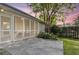 Relaxing back patio area offering a perfect spot for outdoor enjoyment and privacy at 1725 Henley Ln, Charleston, SC 29412