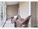 Relaxing screened porch with comfortable seating, ideal for enjoying the outdoors at 1725 Henley Ln, Charleston, SC 29412