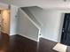 Open living space with stairs and fresh neutral paint at 1735 Boone Hall Dr # K6, Charleston, SC 29407