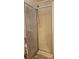 Bathroom featuring a shower and frosted sliding doors at 18808 Round O Rd, Round O, SC 29474