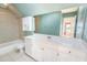 Cozy bathroom featuring a shower and tub combo at 2107 Club View Ct, Charleston, SC 29412