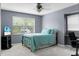 Comfortable bedroom featuring carpet floors, a window, and television on console at 211 Bramblewood Dr, Summerville, SC 29485