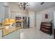 Well-equipped kitchen featuring stainless steel appliances, pendant lighting and granite countertops at 2154 Country Manor Dr Dr, Mount Pleasant, SC 29466