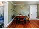 Dining room with wooden table and chairs at 21785 Lowcountry Hwy, Ruffin, SC 29475