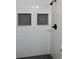 This tiled shower features black fixtures and dual recessed shelves for storage at 227 Amy Dr, Goose Creek, SC 29445