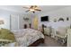 Spacious bedroom featuring a ceiling fan, and comfortable furnishings at 254 Cypress Marsh Rd, Moncks Corner, SC 29461