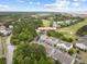 Aerial view of 3019 Fraserburgh Way situated near a golf course, surrounded by lush greenery and waterways at 3019 Fraserburgh Way, Mount Pleasant, SC 29466