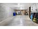Unfinished basement offering an open space, concrete flooring, and brick walls, ideal for storage at 3019 Fraserburgh Way, Mount Pleasant, SC 29466