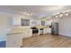 Bright kitchen features stainless steel appliances and ample counter space, perfect for cooking at 415 Parkdale Dr # 2F, Charleston, SC 29414