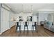 Contemporary kitchen featuring barstool seating, stainless appliances and granite countertops at 490 Rowley Ln, Summerville, SC 29486