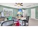 Functional bedroom with ample desk space, ideal for study and work, with natural light at 5228 Fallow Fawns Rd, Hollywood, SC 29449