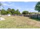 Large grassy yard features full perimeter wood fencing for privacy at 5376 Copley Cir, Summerville, SC 29485