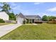 Charming single-story home featuring a well-manicured lawn, inviting entrance, and attached one-car garage at 5376 Copley Cir, Summerville, SC 29485