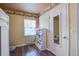 Cheerful bedroom featuring a loft bed, built in shelves, and window with backyard view at 1006 Ibis Ct, Mount Pleasant, SC 29464