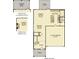Detailed first floor layout featuring an open Gathering room, kitchen, and two-car garage at 1021 Swamp Rose Run, Summerville, SC 29485