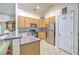 Well-equipped kitchen with granite countertops, stainless steel appliances and tiled backsplash at 105 Irish Oak Dr, Goose Creek, SC 29445