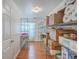 Shelved storage area featuring ample shelving and plenty of room for storing belongings at 105 Irish Oak Dr, Goose Creek, SC 29445