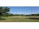 Community ball field with well-kept grass and perimeter fence for community recreation at 106 Wrigley Blvd, Summerville, SC 29485