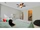 Bedroom with closet, stuffed animal and gray carpet at 106 Wrigley Blvd, Summerville, SC 29485