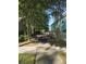 A shaded walkway offering pedestrian access within the community, framed by lush landscaping at 106 Wrigley Blvd, Summerville, SC 29485