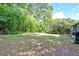 Spacious backyard featuring mature trees and ample green space; perfect for outdoor activities and relaxation at 108 Helen Dr, Summerville, SC 29483