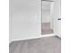 This bedroom features light grey carpet and a mirror door at 124 Long Trail Way, Moncks Corner, SC 29461