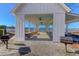 This community pavilion features picnic tables and charcoal grills at 124 Long Trail Way, Moncks Corner, SC 29461
