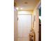 Hallway featuring an accent table with decorations and a closet for plenty of storage at 1300 Park West Blvd # 919, Mount Pleasant, SC 29466