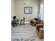 Cozy home office with neutral walls, a small desk, comfortable chairs, and modern artwork at 1300 Park West Blvd # 919, Mount Pleasant, SC 29466