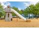 Well-equipped playground featuring a tower with a slide and other play structures at 1331 Smythe St, Daniel Island, SC 29492