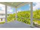 Exterior porch featuring beautiful wooden view and lots of greenery at 1331 Smythe St, Daniel Island, SC 29492