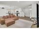 Spacious living room flows to the kitchen with lots of natural light at 138 Sweet Cherry Ln, Summerville, SC 29486