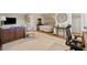 Comfortable bedroom with a cozy bed, and desk space at 1511 Fairway Dr, Charleston, SC 29412