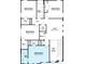 Second-floor plan showing bedrooms, bathrooms, walk-in closets, and a loft space for flexible living at 1513 Cultivation Ln, Mount Pleasant, SC 29466